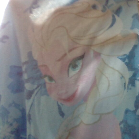 Brand New Women's Disney Frozen Elsa Long Sleeve Shirt Top - Picture 4 of 9